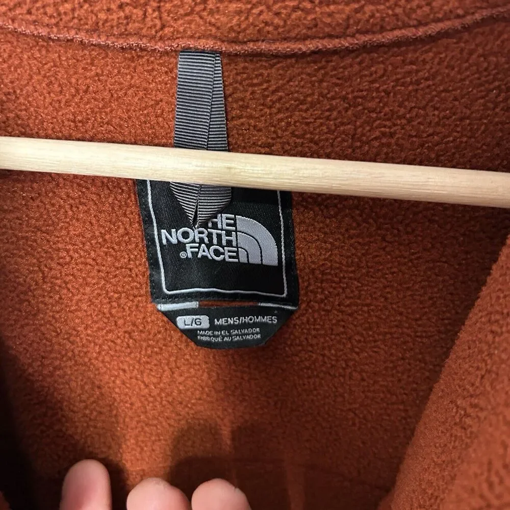The North Face Denali Jacket “Rust Orange/Grey